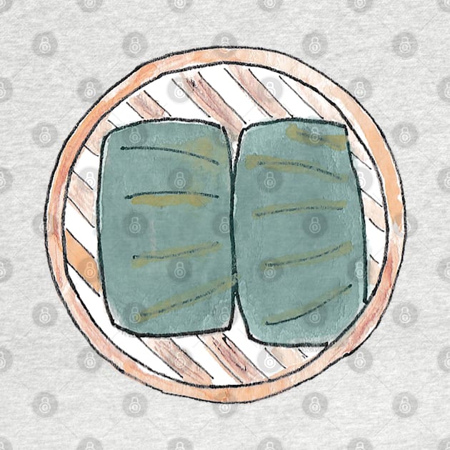 Sticky Rice in Lotus Leaf by buhloop.icons